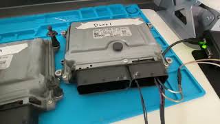 Mercedes Benz ME9.7 ECM cloning with AVDI. M272 and M273 engine control modules.