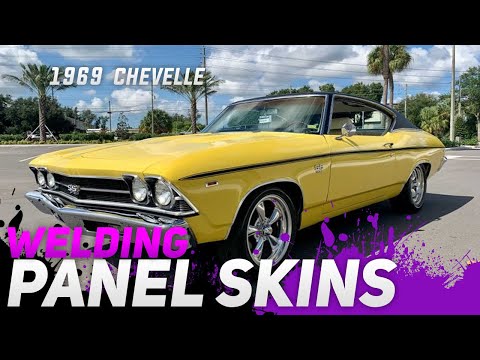 1969 Chevelle Project - Welding Quarter Panel Skins