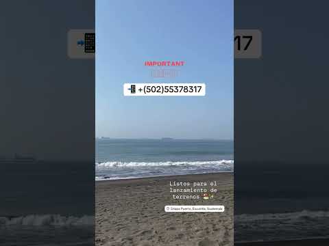 Terrenos en Iztapa, escuintla guatemala 🏖️🇬🇹❤️✨ #bienesraices #guatemala #invierteenbienesraices