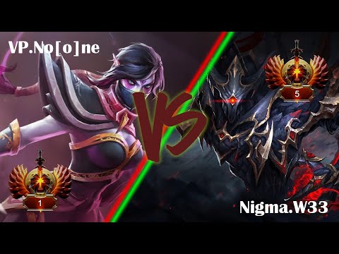Dota 2 Pro Replay | Midlane | Templar Assassin [VP.NoOne] Vs Shadow Fiend[W33] | 7.25
