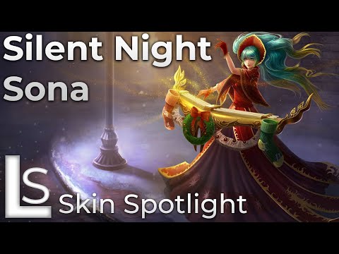 Silent Night Sona - Skin Spotlight - League of Legends - Snowdown Showdown Collection