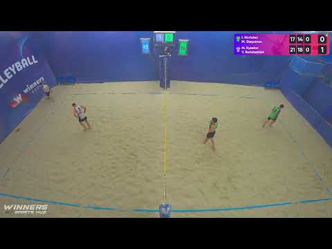 17:30 I. Horiaiev / M. Stepanov - M. Kyselov / Y. Bohdashkin 14.03.2023 | Winners Beach Volleyball