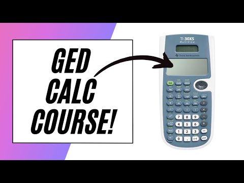 FREE GED Math Calculator Course!