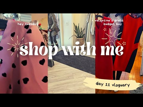 Budget Valentine's Day Dress Shopping Vlog - Come Shop With Me! Vloguary 10