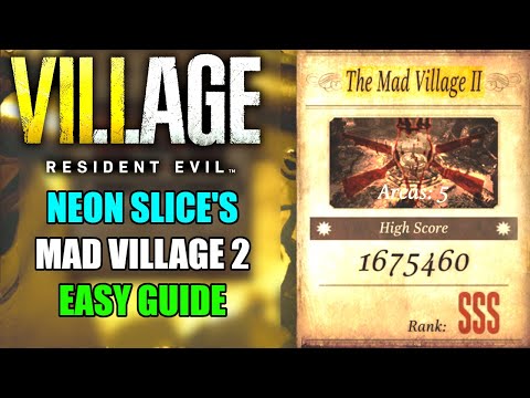 The Mad Village 2 SSS Rank Walkthrough | Resident Evil Village Mercenaries Guide