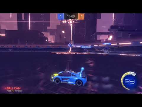 Going from a Zero to a Hero on Rocket League Dropshot!