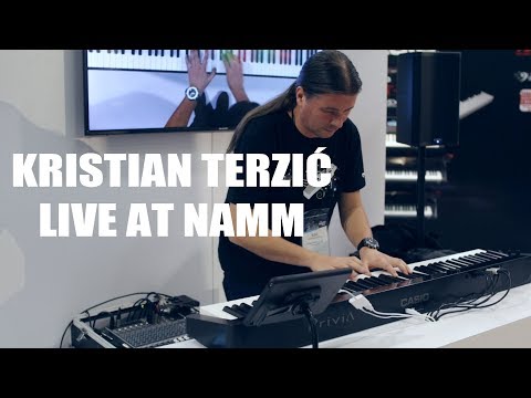 Kristian Terzić (Live at NAMM) on the Casio Privia PX-S3000