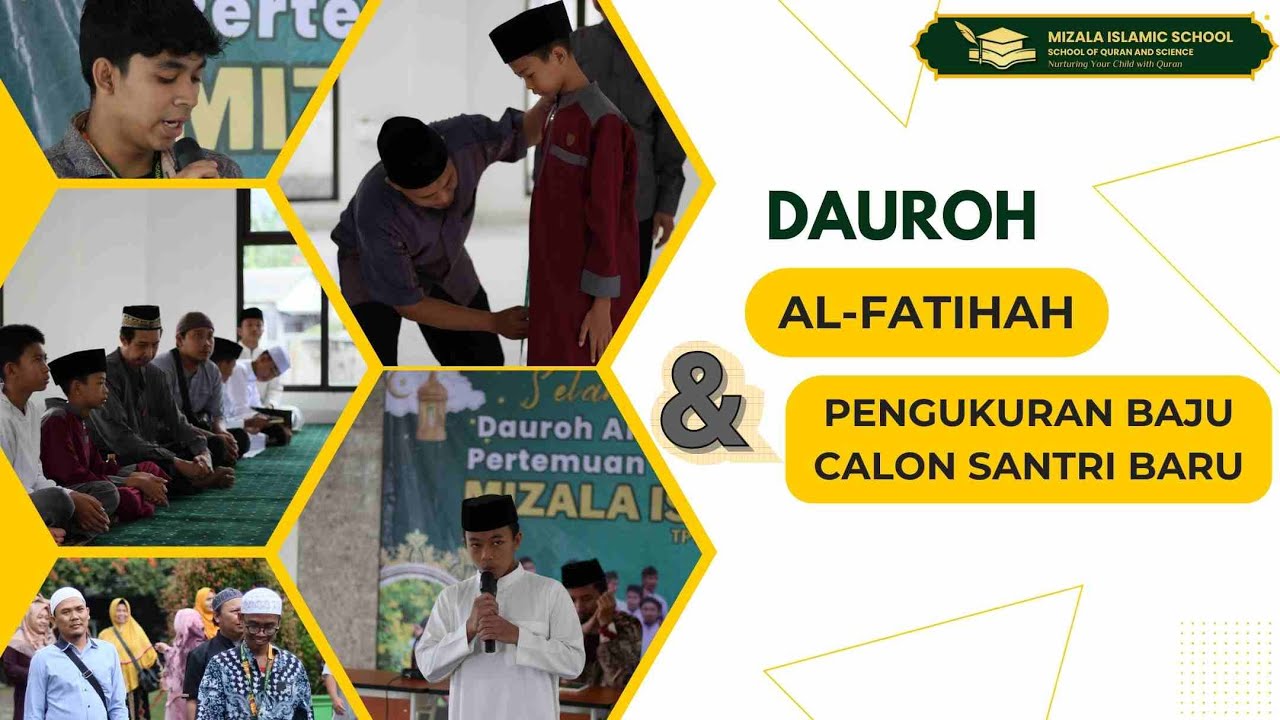 DAUROH AL-FATIHAH BERSANAD DAN PENGUKURAN SERAGAM TAHAP 1