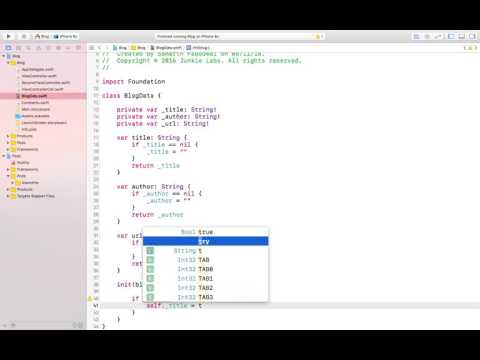 Building Blog Reader Application using Swift 3 - Part 8
