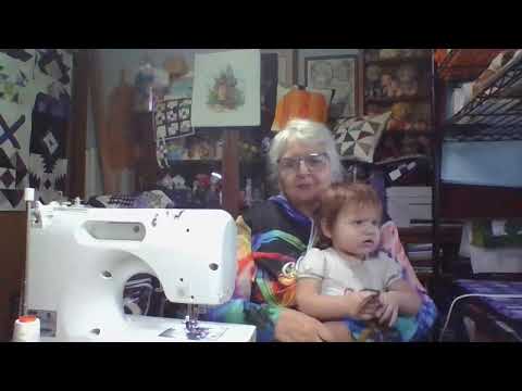 Sewing on the borders/sashing