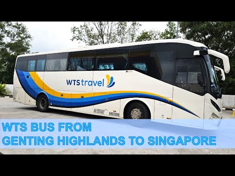 WTS Bus from Genting Highlands to Singapore | Nightmare before Christmas