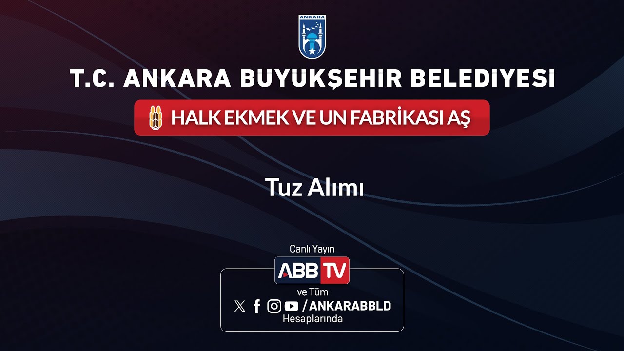 HALK EKMEK VE UN FABRİKASI - Tuz Alımı