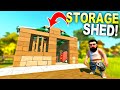 Building a Storage Shed for a Side Quest!