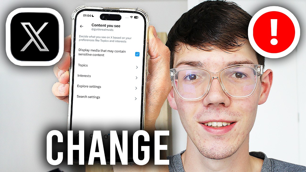 How To Change Sensitive Content Setting On Twitter (X) - Full Guide