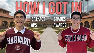 THE STATS THAT GOT ME INTO THE IVY LEAGUE, STANFORD, + MORE