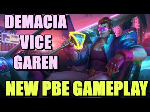 LoL - Demacia Vice Garen skin gameplay | League of Legends