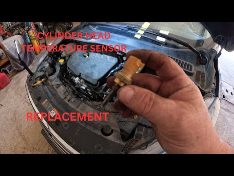 FORD ESCAPE CYLINDER HEAD TEMPERATURE SENSOR REPLACEMENT