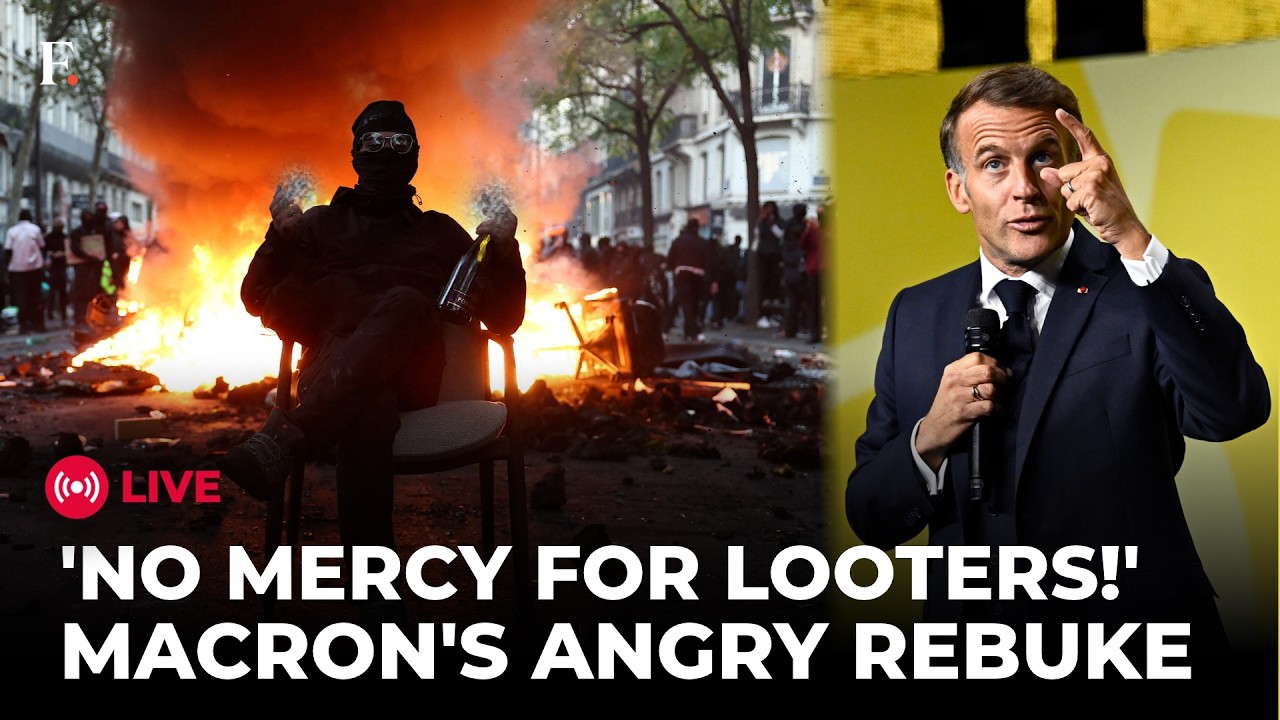 France Protest LIVE: ‘Looters Will Pay! ’Macron’s Ultimatum as Historic Building Goes Up in Flames