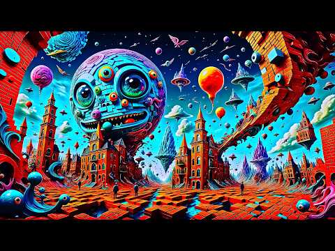 Journey to the Surreal Metropolis - A Mind Bending 4K AI Animation Adventure!