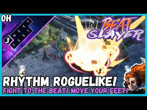 AMAZING Rhythm Based Roguelike! Steam Next Fest! BeatSlayer!