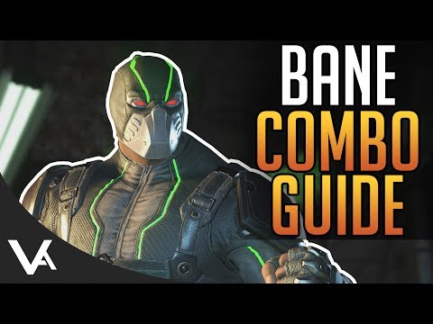 Injustice 2 - Bane Combos! Easy Combo Guide For Beginners In Injustice 2