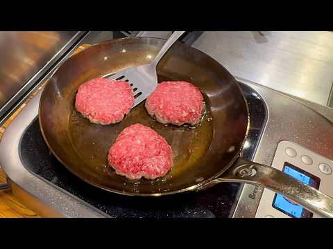 Learning to Cook With Carbon Steel: Burgers, Chops, and Carbon Steel Pan Seasoning