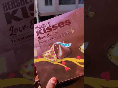 HERSHEY'S Kisses Love Edition #valentinesday #special #new #chocolate #kisses #hazelnut #viral