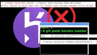 [One-line-command Solution] Heroku Git Push Error - git push heroku master
