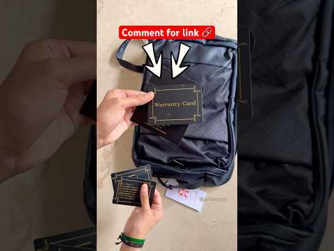 Unique USB backpack #ytshorts #unboxing #backpack #black #review #trending #viralshort #style