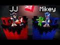 JJ S SHADOW Vs Mikey S SONIC Survive Chunk Battle Maizen Minecraft