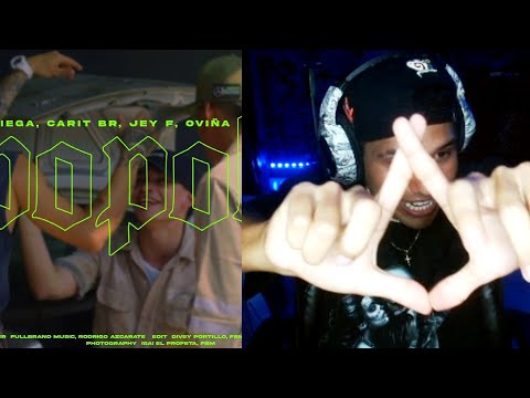 REACCION a Noriega, Carit Br, Jey F, Oviña - Popola (Video Oficial)