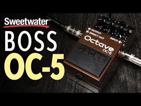 Boss OC-5 Polyphonic Guitar/Bass Octave Pedal | Sweetwater