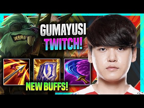 GUMAYUSI CHILLING WITH TWITCH! *NEW BUFFS* - T1 Gumayusi Plays Twitch ADC vs Ziggs! | Season 11