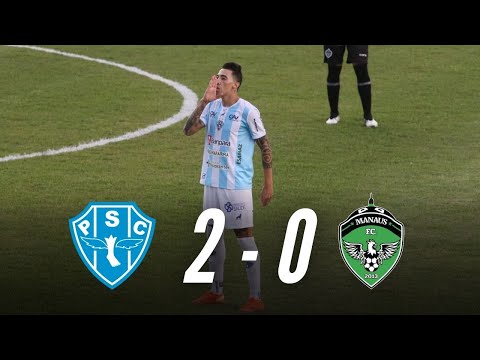 Paysandu 2 x 0 Manaus | Melhores Momentos | Série C