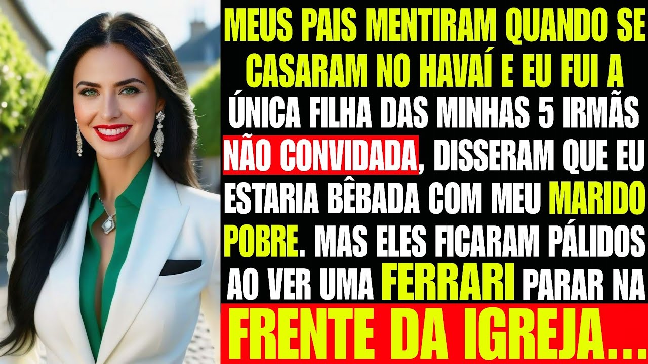 Meus PAIS mentiram quando se casaram no Havaí e eu fui a única filha que não foi convidada, dizendo…