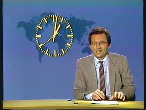 ARD - letzte Tagesschau, Programmtafeln und Sendeschluss (9.5.1981)