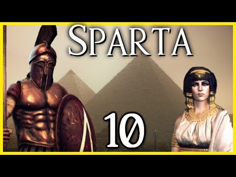 1 Hour Spartathon!! - Spartan Pharaoh - Total War Rome 2 DeI - Ep.10