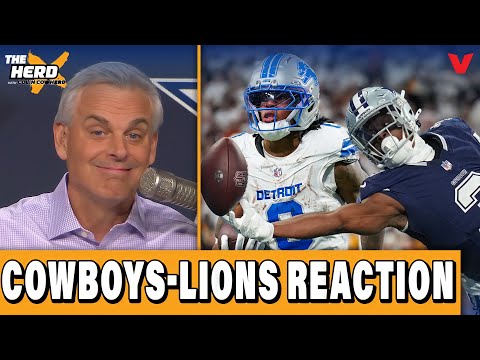 Colin Cowherd's Cowboys-Lions Reaction: Detroit playoff hopes ALIVE, Pickens VANISHES | THE HERD NFL