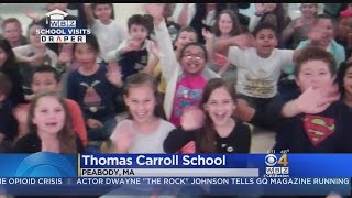 WBZ-TV Weather School Visits: Thomas Carroll School in Peabody, MA