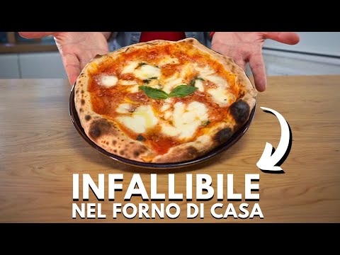 Foolproof PIZZA in the HOME OVEN without TOOLS, even if you don't know how to cook