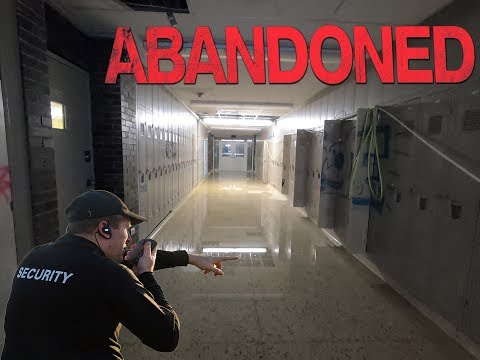 (FILMING LOCATIONS) Abandoned School Movie Set Video