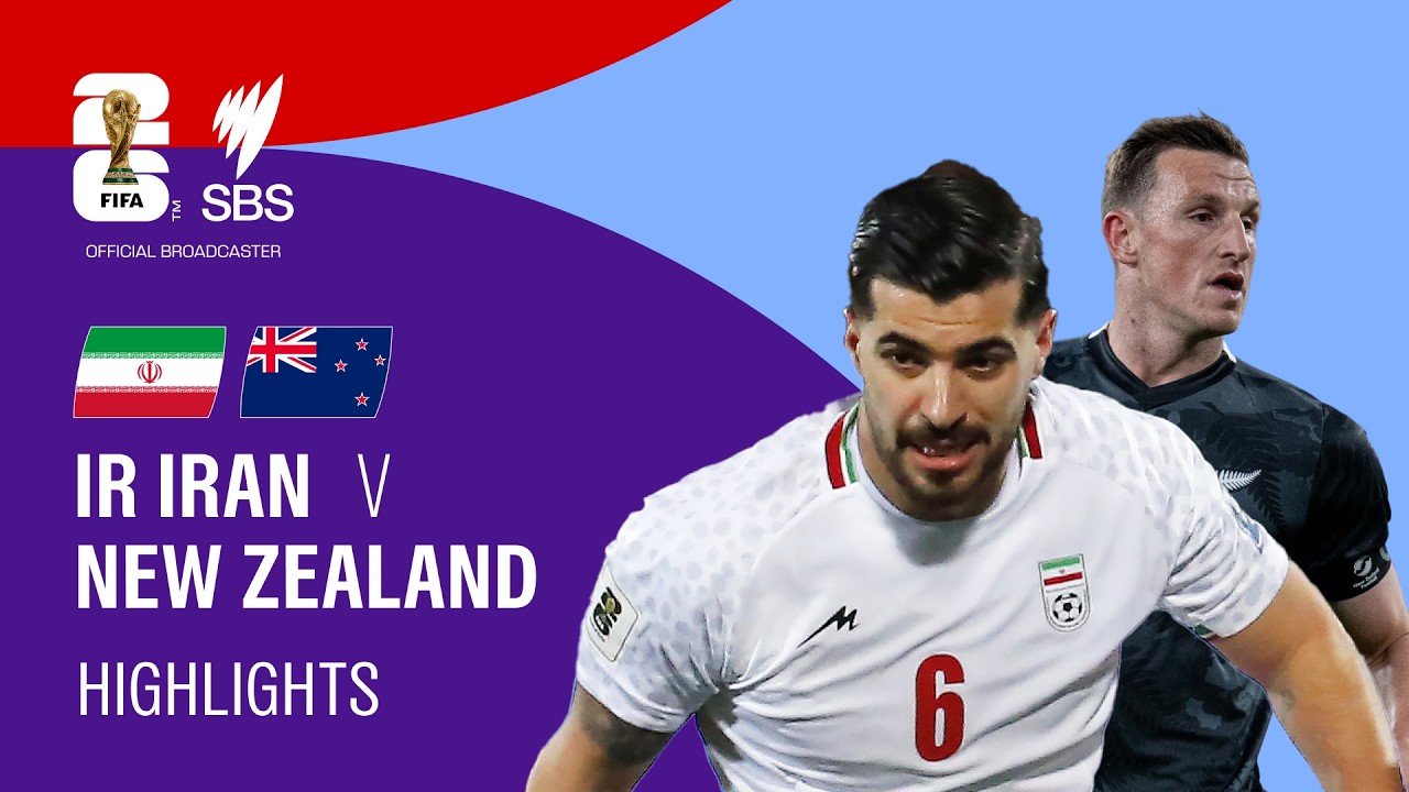 IR Iran v New Zealand: FIFA World Cup 2026: Highlights Group G