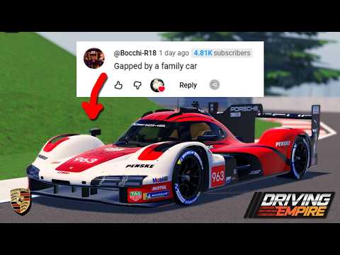 Thumbnail for New Porsche 963 LMDh Review in Driving Empire (slowest car from this update) by Porsche 963
