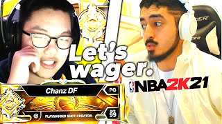 I reunited with Zirinic to wager a LEGEND for $1000 (NBA 2K21)