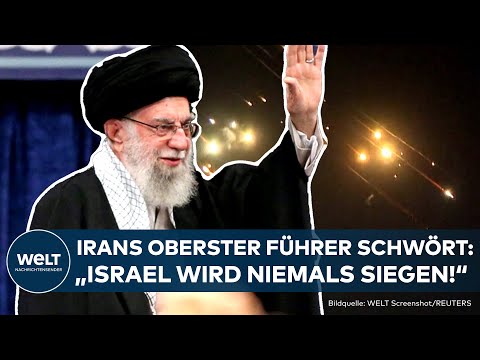 NAHOST-KRIEG: Irans Führer Chamenei schwört "Israel wird niemals gegen Hisbollah und Hamas siegen!"