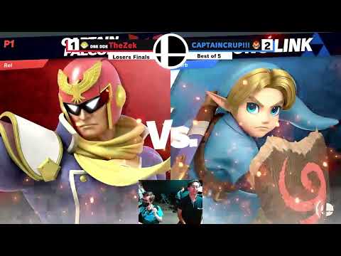 Desert Showdown 3 | Losers Final - DBE | TheZek (Greninja, Y. Link) Vs. CaptainCRUP!!! (C. Falcon)