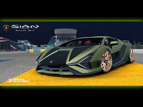 Real Racing™ 3 | 📈 Top-Speed Test: 2021 Lamborghini Sián FKP 37 (Le Mans)