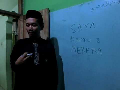 الدرس الثاني  في تعليم اللغة الاندونيسية كلمات عامه  مع فارصانا اكوس والوايوا الجوى