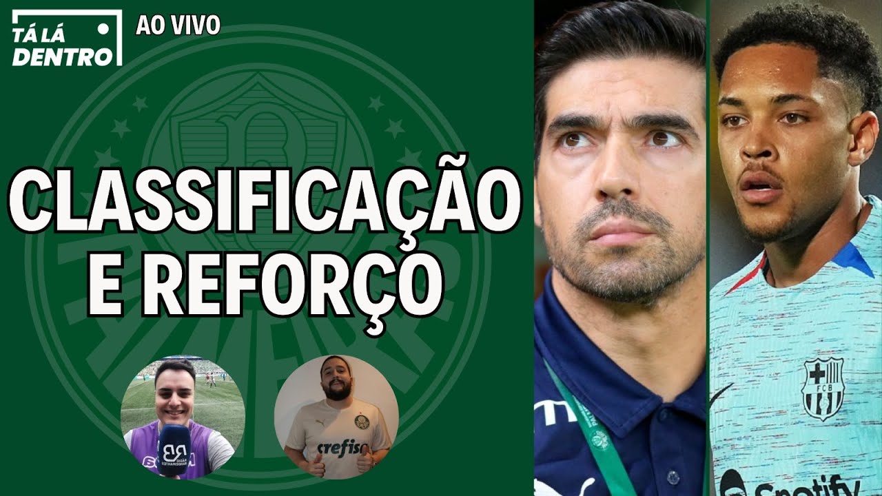 PALMEIRAS SE CLASSIFICA E AVANÇA PARA TER VITOR ROQUE NO ATAQUE EM 2025
