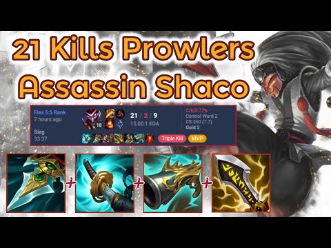 Prowlers Crit Shaco Jungle - PreS13 Ranked [League of Legends] Full Gameplay - Infernal Shaco